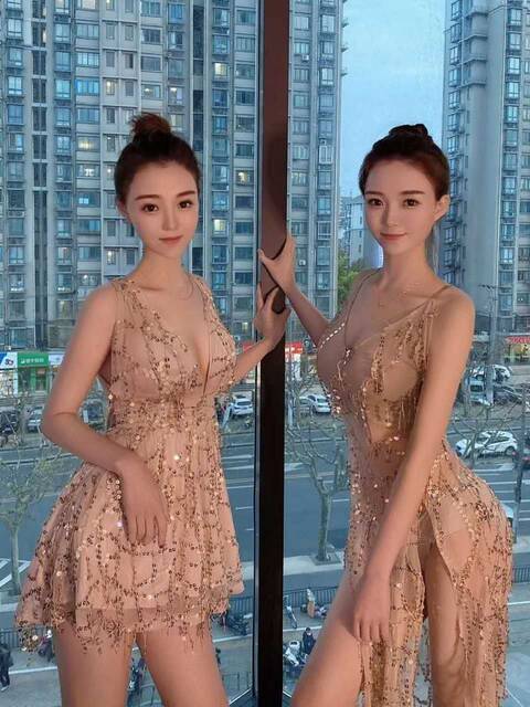广州高端商务外围双胞胎姐妹花3